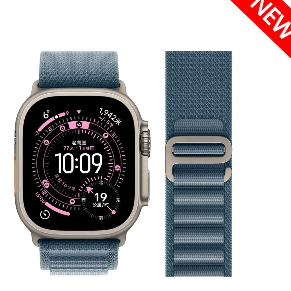 Альпийские ремешки Для Apple watch 10 ремешок 44мм 40мм 49мм 42 46мм 45мм 41мм нейлон correa браслет iWatch серия 7 se 3 8 9 ultra 2 11
