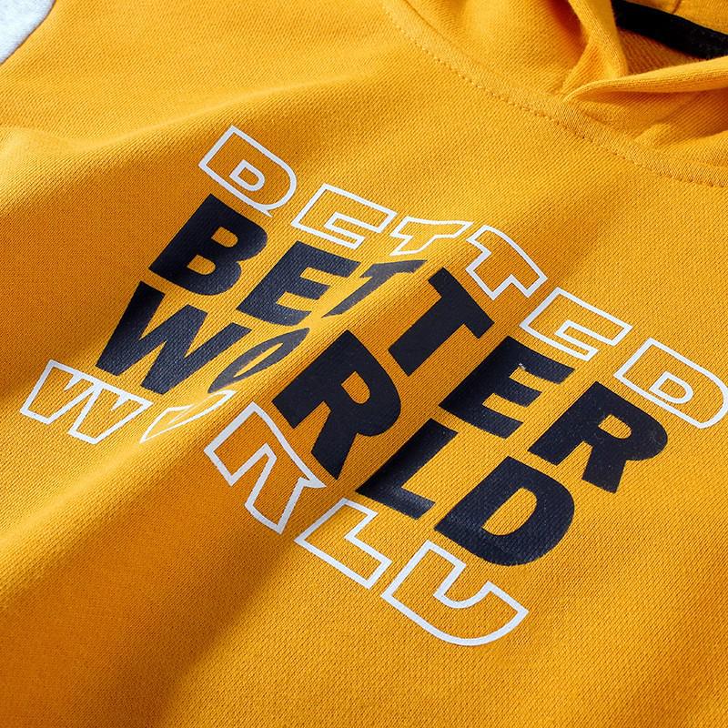 Новые весенние толстовки с капюшоном для мальчиков в корейском стиле: Толстые, теплые махровые топы для детей старшего возраста