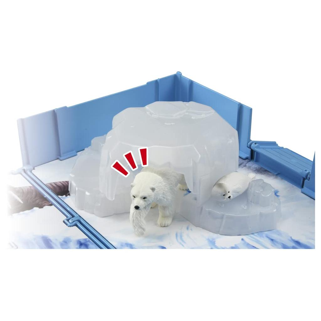 TAKARA TOMY Ania Ania Иллюстрированная книга Первые водные существа Арктическое море Популярный набор Животное Динозавр Игрушка Возраст 3+