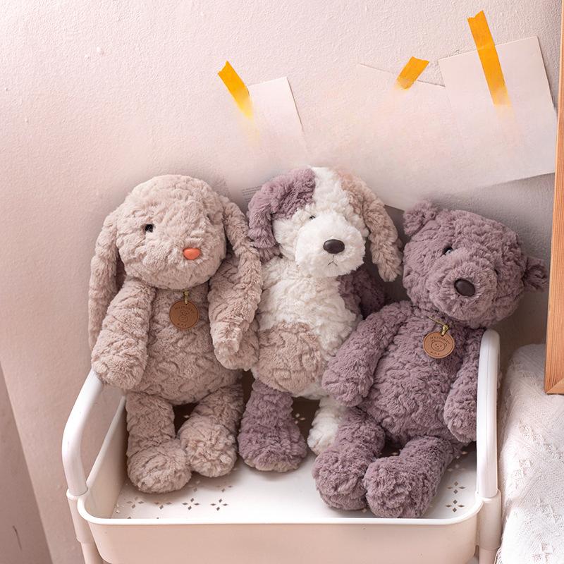 Cute Puppy Doll Sleeping and Hugging Plush Toy Erha Doll Child Girlfriend Birthday Gift Doll