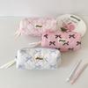 Bowknot Pen Bag Large Capacity Cosmetic Bag New Pencil Case  Gift