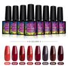 Набор гелей для ногтей PHOENIXY, 8 мл, чистые цвета, гель-лак для ногтей, полупостоянная УФ-светодиодная лампа, блестки для маникюра, гель-лаки для дизайна ногтей, лаки