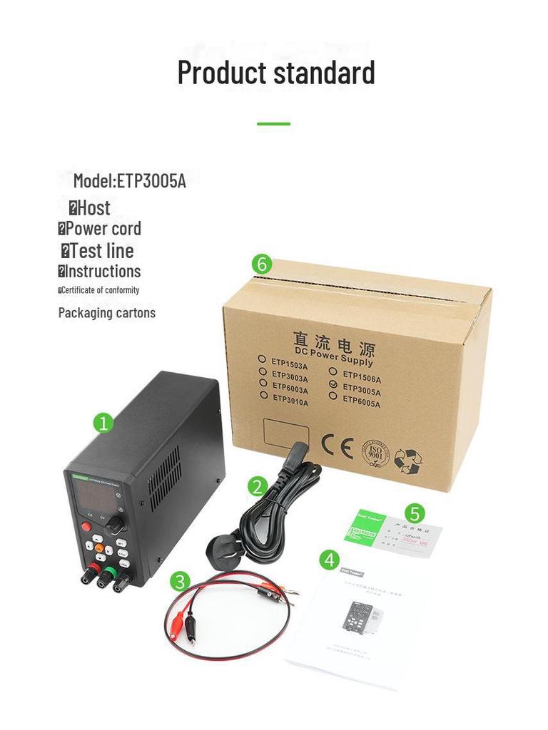 «Регулируемый источник питания постоянного тока для ремонта мобильных телефонов — программируемые модели ETP1503A ETP3003A»