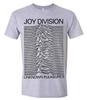 Joy Division 'Unknown Pleasures' Grey T Shirt - NEW