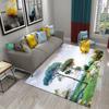 Colorful Tree Abstract Oil Painting Carpet Living Room Bedroom Decor Rug Room Floor Mats Kitchen Bathroom Entrance Non-slip Mats