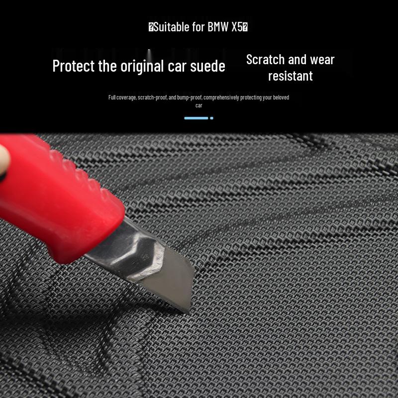 BMW X5 TPE Trunk & Rear Seat Protector: Eco-Friendly, Waterproof Mat