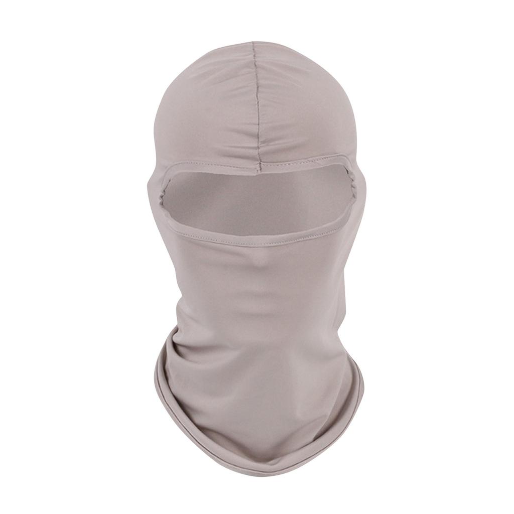 Ice Silk Headgear Mask For Summer Outdoor Motorcycle Riding, Breathable And Suitable For Head Circumference 58-65