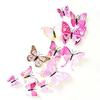 12 Pcs 3D Wall Stickers Butterfly Fridge Magnet Wedding Party DIY Room Decor