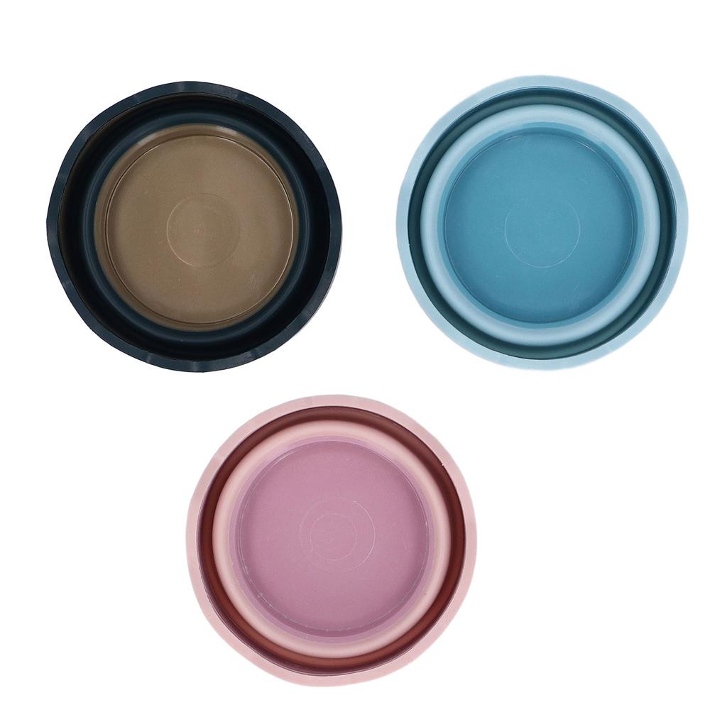 3 шт. Складная мойка для кистей для рисования, многоцелевая, многоразовая, силиконовая, для художников, мойка для кистей, для рисования, вода