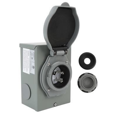 Входная коробка генератора 30A 125V 3750W 60 Hz NEMA L5 30P Высокая производительность для автодома прицепа