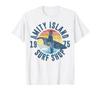 Jaws Amity Island Surf Shop 1975 Retro Logo T-Shirt