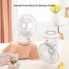 Wearable Breast Pump Hands Free Electric Breast Pump for Breastfeeding 4 Modes 12 Suction Level Low