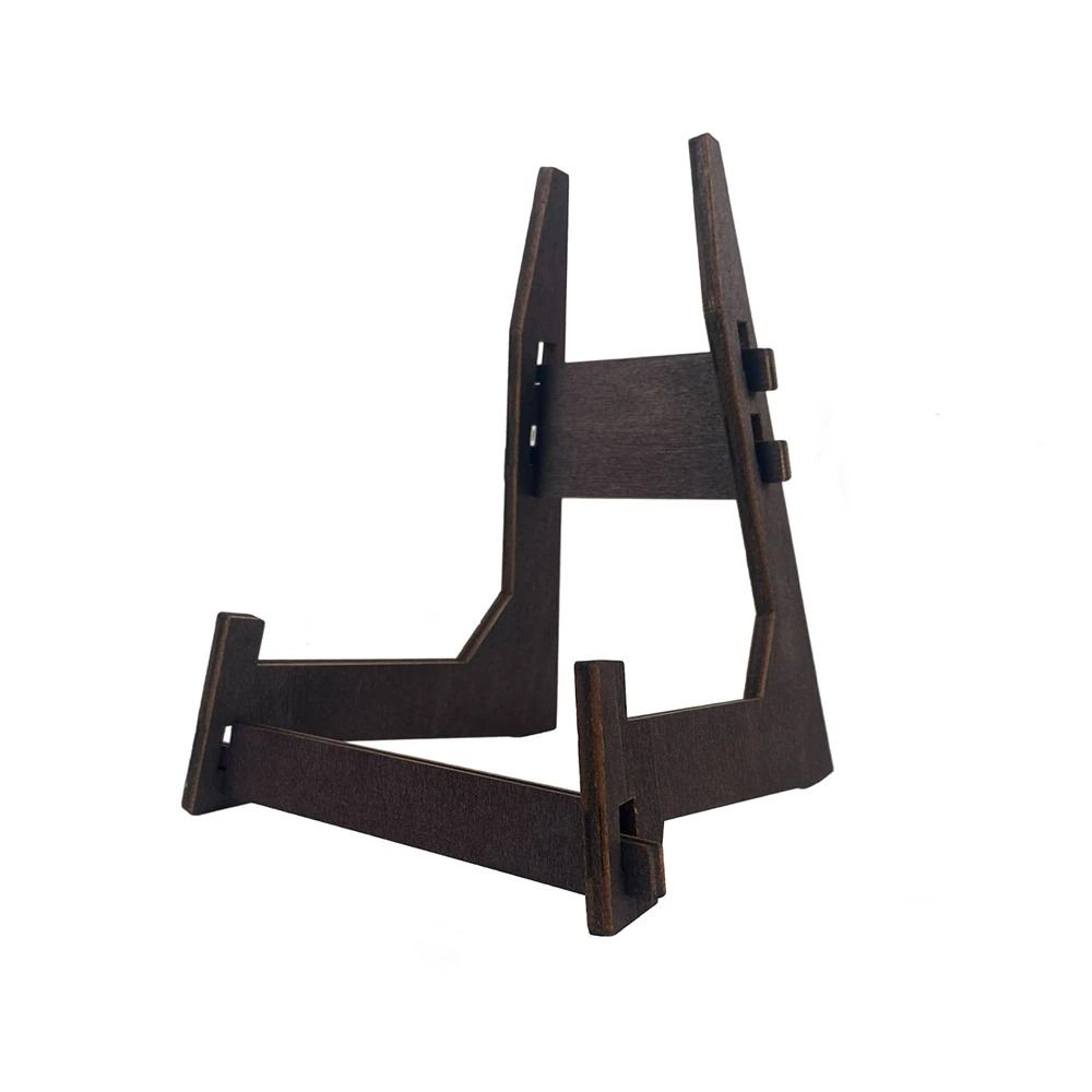 Wooden Art Display Stand Anti-Slip Book Display Stand Picture Frame Stand Cookbooks