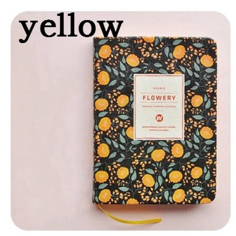 1 шт. Творческий ретро-дневник, маленький свежий цветочный блокнот, справочник, студенческий планировщик, канцелярские принадлежности для офиса, школы, блокноты для записей