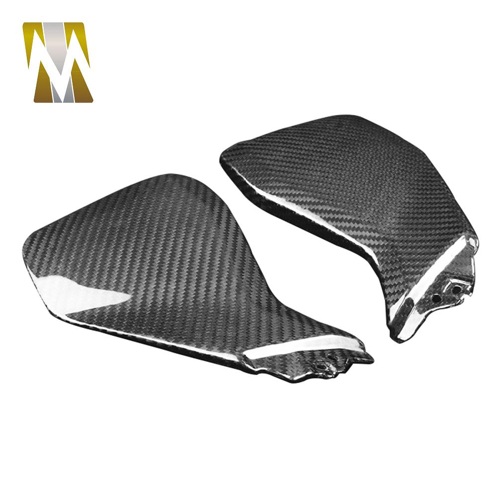 For Yamaha MT09 FZ09 2013- MT 09 Fuel Tank Cover Motorcycle Accessories Carbon Fiber Fairing Gas Tank Side Protection