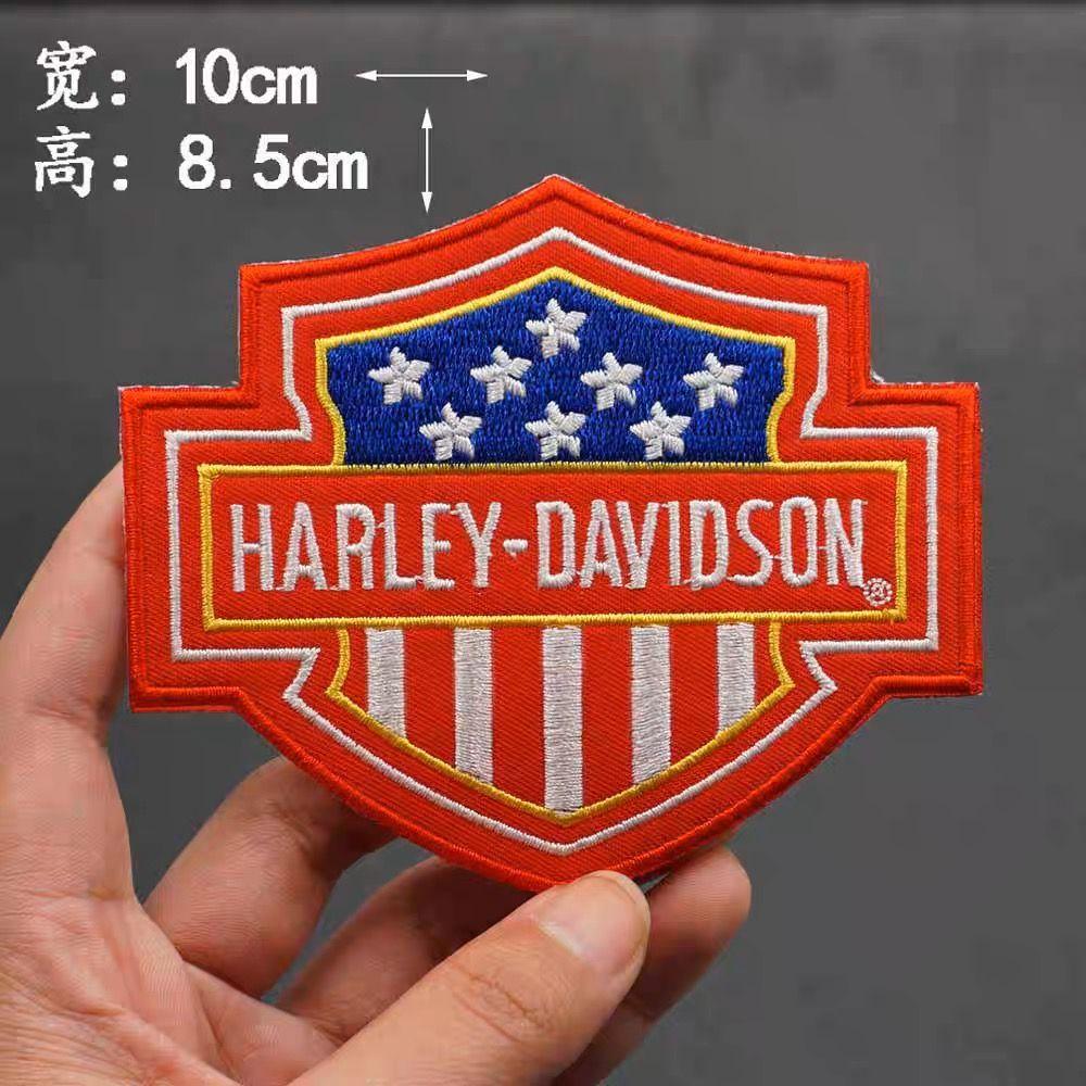ZSX2 нашивки с вышивкой 'Панк-орел Harley Davidson' на одежду, нашивки для приклеивания утюгом на одежду, значок для куртки, аппликации для байкера, полосы DIY