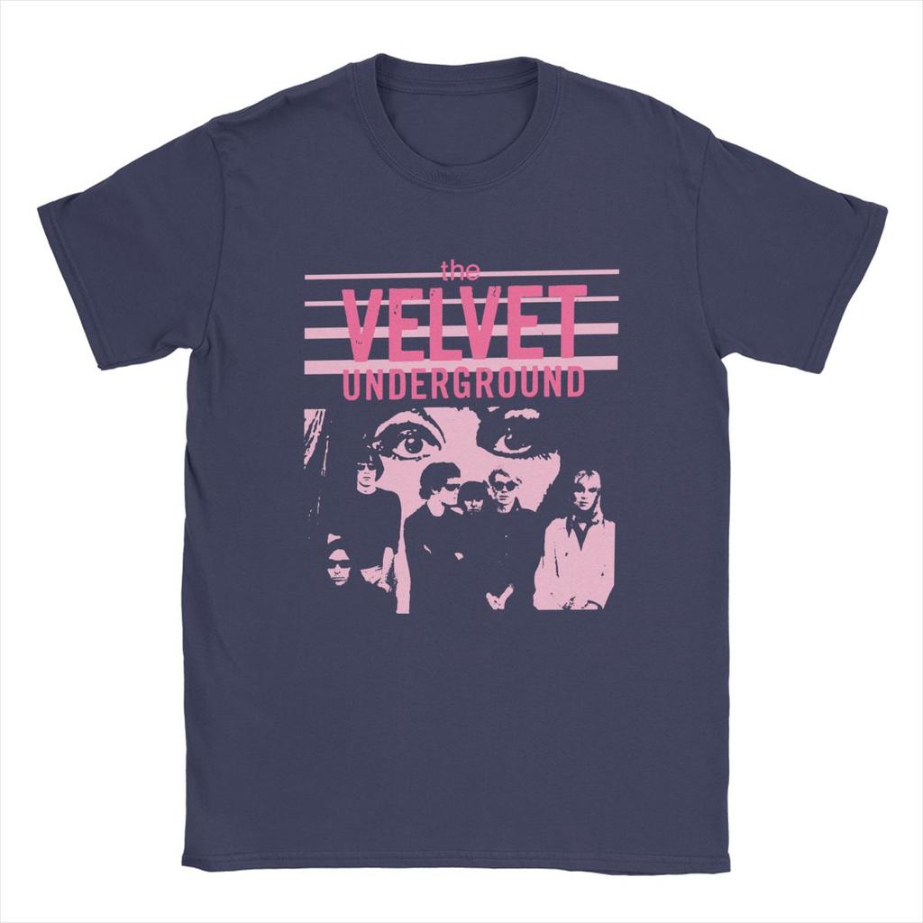 The Velvet Underground T Shirt Men Cotton Funny T-Shirts Crewneck Tees Short Sleeve Clothes Gift Idea