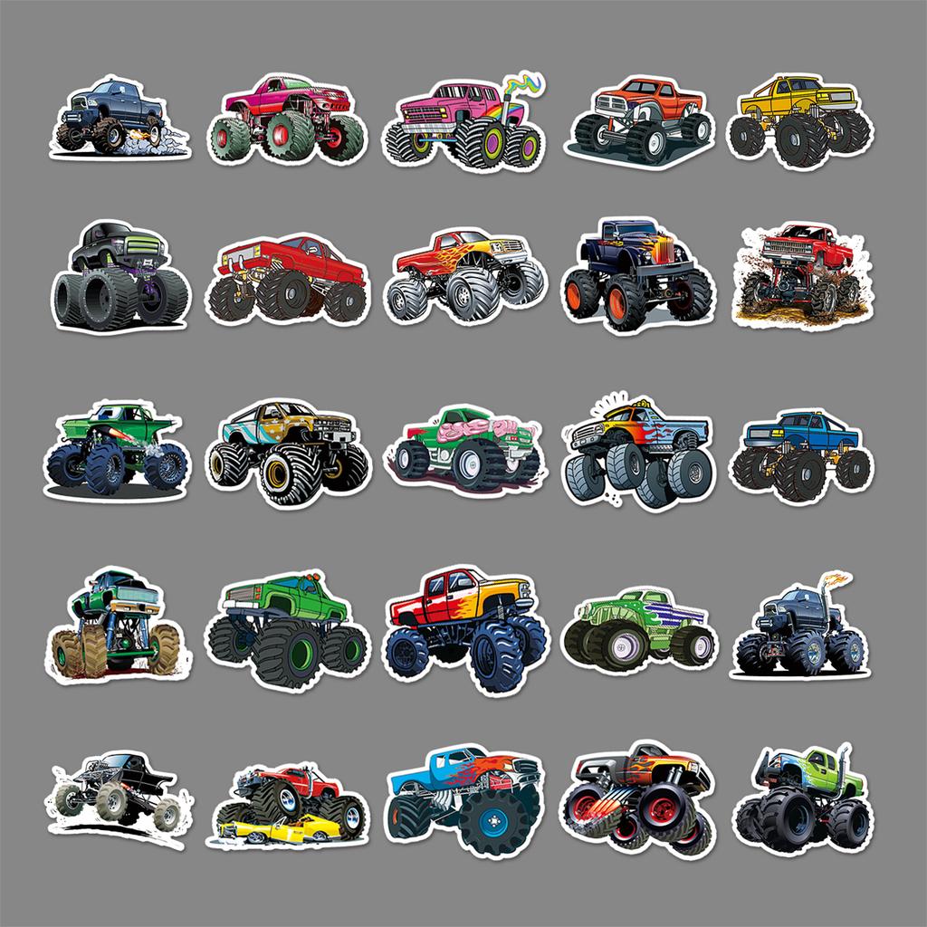 50 Больших Велосипедных Граффити Персонализированные Крутые Детские Автомобильные DIY Наклейки на Водный Стакан Мобильный Чемодан Водонепроницаемые