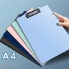 A4 File Folder Clipboard Writing Pad Memo Clip Board Clips Test Paper Storage Organizer School Supplies Office Stationary
