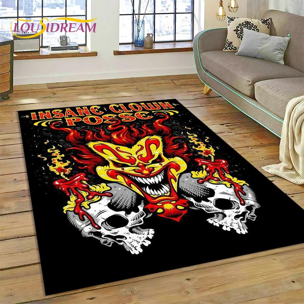 3D Рэп Металл Insane Clown Posse Icp Juggalo Ковер Коврик для Спальни Гостиной Дома Украшение Дивана, Игровой Большой Декор Напольный Коврик
