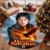 Damon Salvatore Pattern Round Rug, Indoor/Outdoor Mat, for Picnic, Gameroom, Bedroom, Office, Living Room, Home Decor Carpet, Birthday Gift