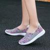 Женские Новые Повседневные Кроссовки Ручной Работы Весна Лето Новые Мягкая Подошва Нескользящие Легко Надевать Круглый Носок Легкие Обувь для Ходьбы