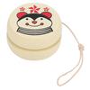 Cute Cartoon Pattern Wooden Yoyo Ball Toy Early Education Teaching Toy for Kid Child (Bee)
