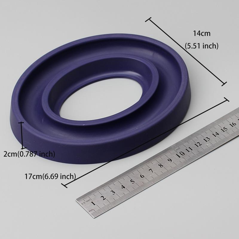 Oval Rubber Ring Silicone Bobbin Core Organizer 1pc Bobbin Saver Ring