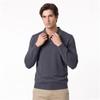 Pierre Cardin Men's Wool Silk Blend Contrast Polo Sweater