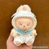 For 17cm Labubu Doll Clothes Fashion Clothes Hoodies Doll Clothes Color Match Hoodies Dolls Accessories Cute Decoration Little Cloths