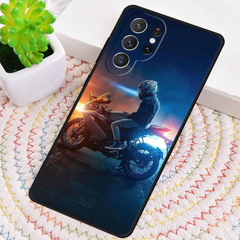 Крутой чехол для телефона с мотоциклом для Samsung Galaxy note 10 pro S26 Ultra S23 S24 FE S25 S21 S22 PLUS ударопрочный