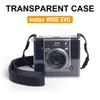 [Film Lab] Instax Wide EVO Transparent Case Camera Protective Case with Strap CAA85