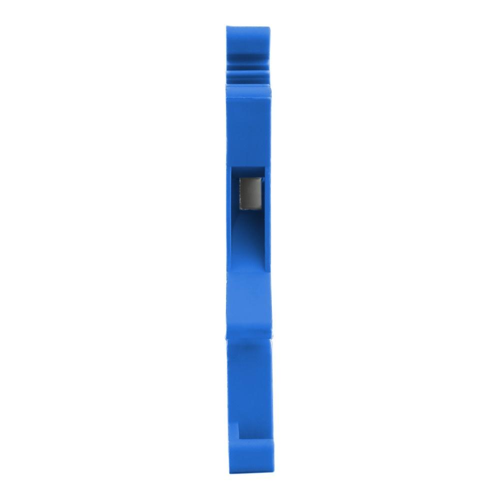 Blue Screw-Through Rail Connector 15mm2 1P Vde Ul 5699