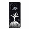 For Infinix Note 40 Case X6853 Space Soft Silicone TPU Astronaut Back Cover Phone Cases For Infinix Note 40 Pro 5G 4G Coque Para