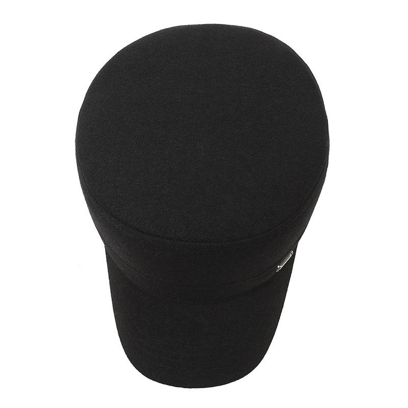 Autumn Winter Middle-aged Men's Flat Cap Outdoor Warm Cold Ear Protection Cap