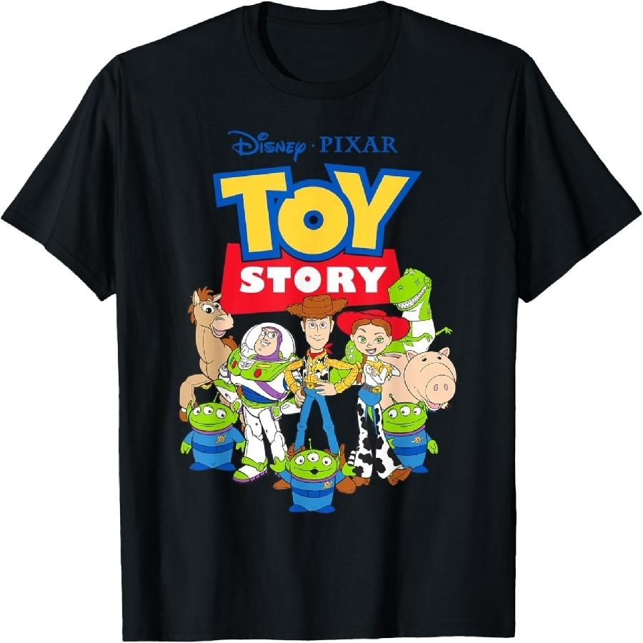 Disney Pixar Toy Story Buzz Woody Jessie Graphic T-Shirt T-Shirt