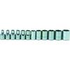 Williams Drive Hex Socket 12 Pieces JHWMSM-12HRC 1/4-inch Set,