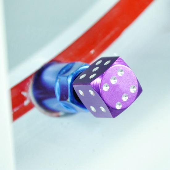 Tire Valve 1.2CM Diameter Dice-Styling Aluminum Alloy American Bicycle Valve for All Vehicle Models