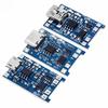 10PCS Type-C Micro Mini 5V1A 18650 TP4056 Lithium Battery Charger Module Charging Board With Protection Dual Functions 1A Li-ion