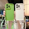 Чехол-кроссбоди с ремешком на запястье для iPhone 14 13 15 16 Pro Max 12 11 X XR XS 7 8 Plus SE, регулируемый ремешок, мягкий чехол