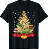 Christmas Herping Gift Herpetology Tshirt Frog Snake Herp T-Shirt