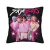 Saja Boys Kpop Охотники Демоны Джину Эбби Мистика Наволочка с принтом Чехол для декоративной подушки Наволочка для домашней квадратной подушки