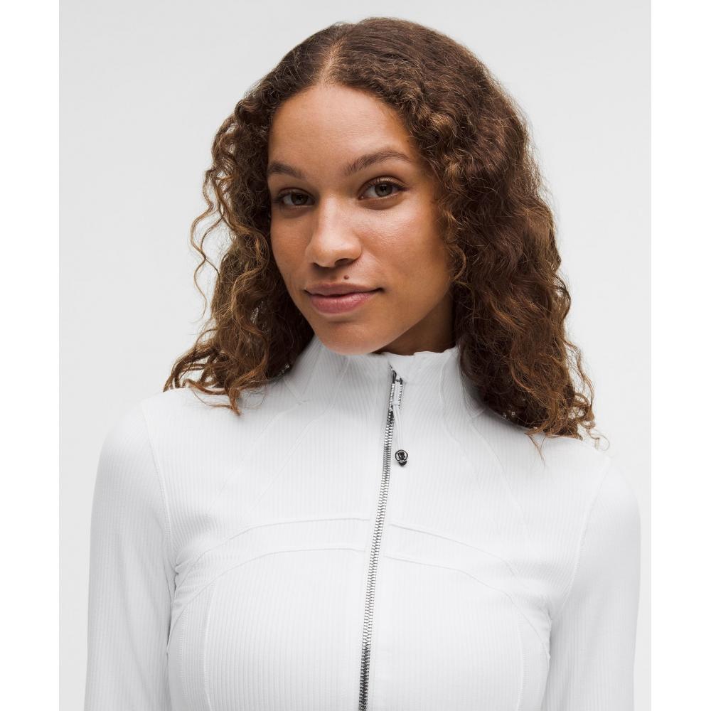 Укороченная куртка Lululemon Define *С ребрами Nulu Белый Mrrs Mrrs