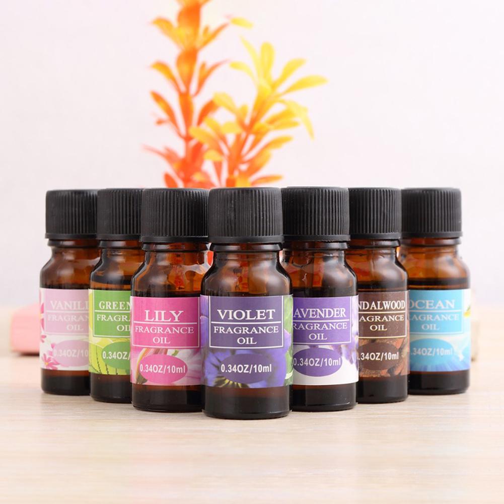 New 10ml Plant Essential Oil Water Soluble for Car Home Air Humidifier Freshener Sales Promotion