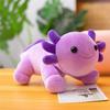Salamander Doll Lying Down Plush Toy Hexagonal Dragon Color Grab Machine Doll Doll Figure Gift Wholesale