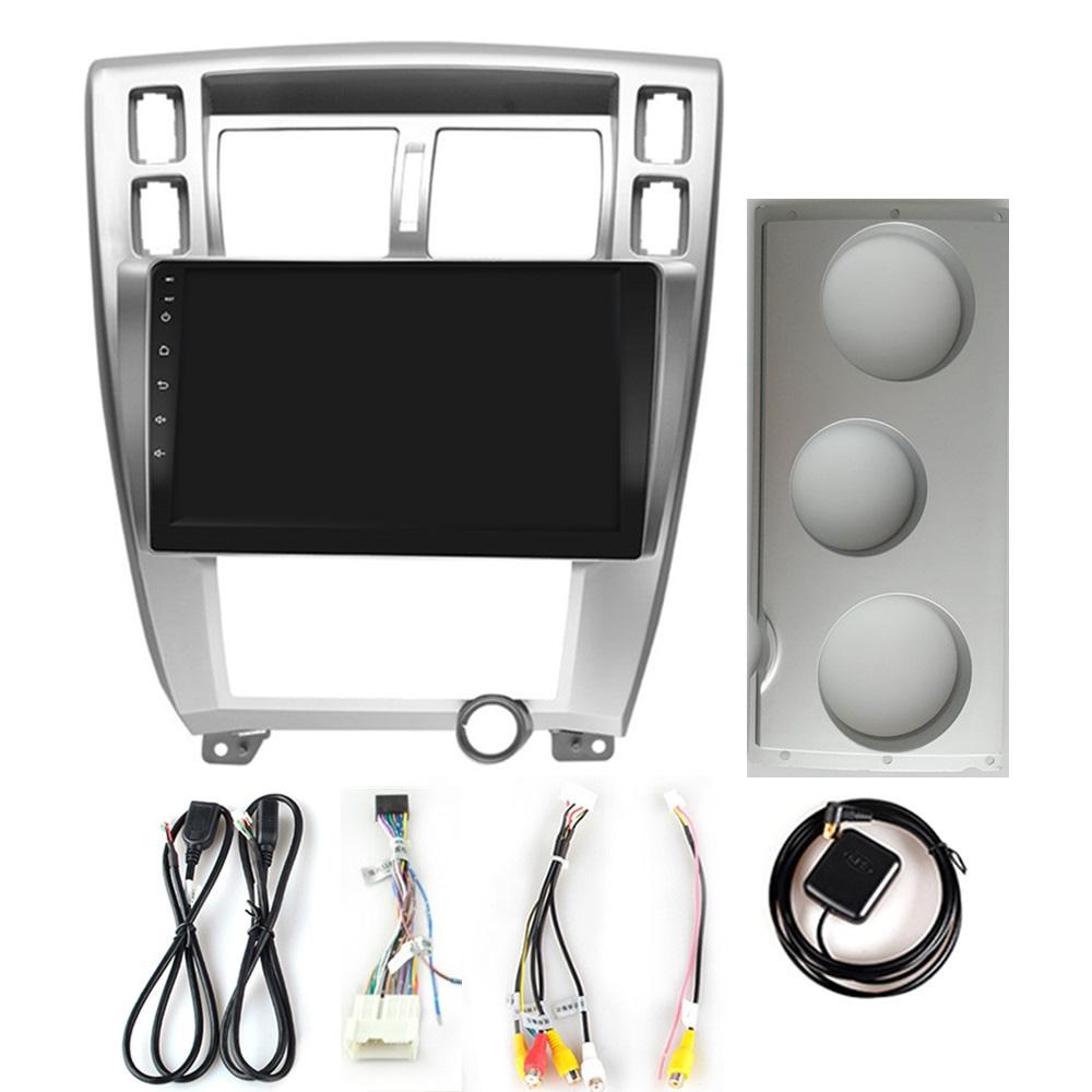 icreative Автомобильное радио на базе Android для Hyundai Tucson 2006-2013, мультимедийный видеоплеер, навигация, головное устройство 2 Din, стереодинамики Carplay