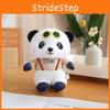 Panda Adorable Plush Toy With Bow Tie Sunglasses  Stuffed Animal  Gift Perfect