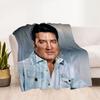 Elvis Presley's Iconic Style Blanket Soft Warm Cozy Suitable for Office Chair Bed Office All-Season Use Modern Style