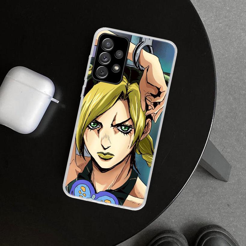 Чехол для телефона JoJo's Bizarre Adventure Джолин Куджо для Samsung Galaxy A12 A22 A32 A52 A72 A02S A51 A50S A31 A20S A10S Note 2