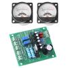 2x Pcs VU Meter Warm Back Light Recording + Audio Level Amp with Driver Board